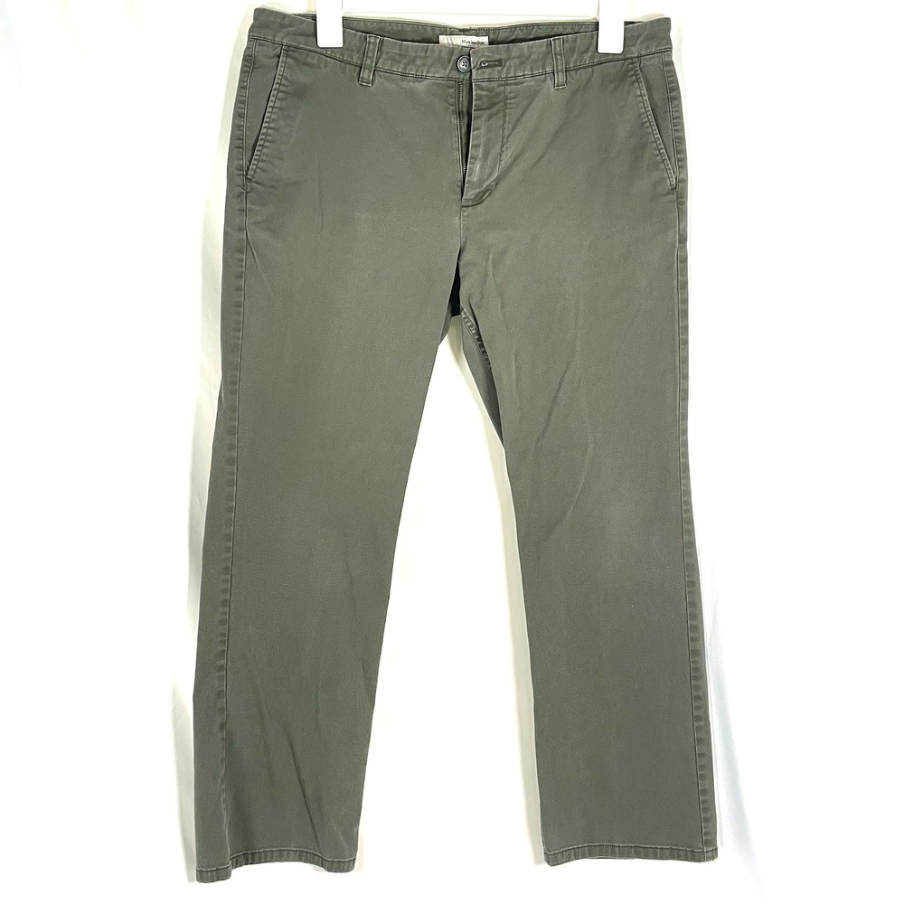 Hawker Rye Pant Men 36x30*(29) Khaki Cotton Chino Straight Preppy Office Stretch